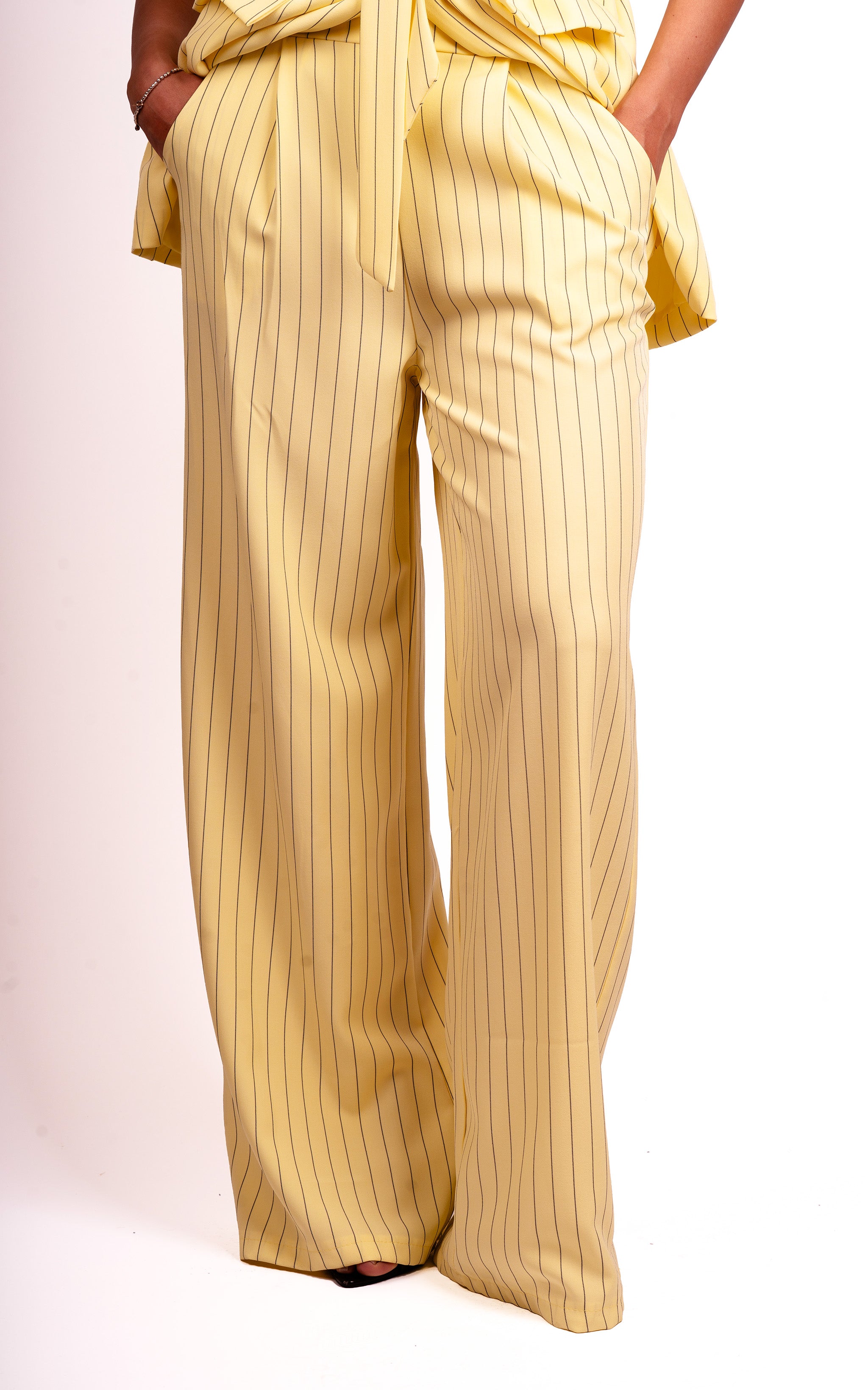 Completo Gessato Yellow Smanicato
