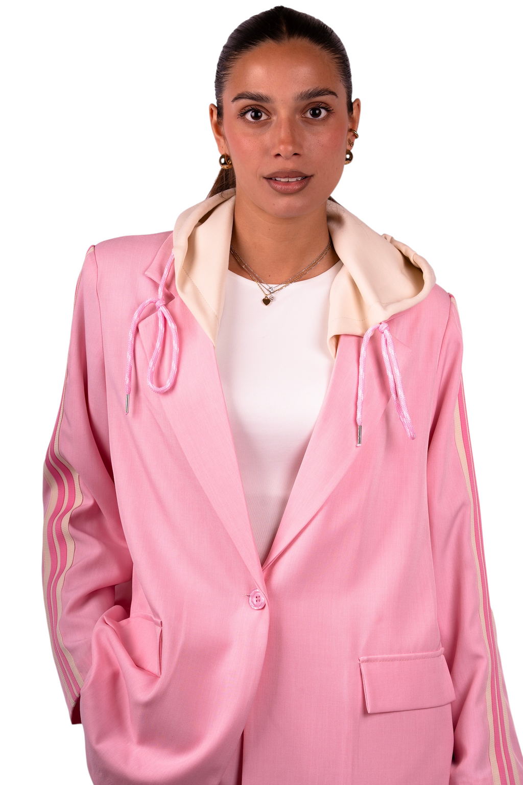Coordinato Bande laterali Pink